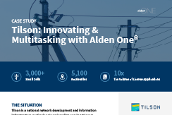 Tilson: Innovating and Multitasking with Alden One®