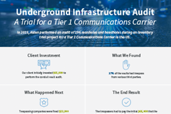 Underground Infrastructure Audit Case Study